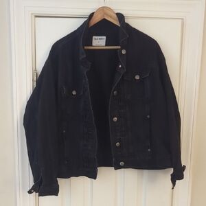 Old Navy Women's Dark Denim Jacket